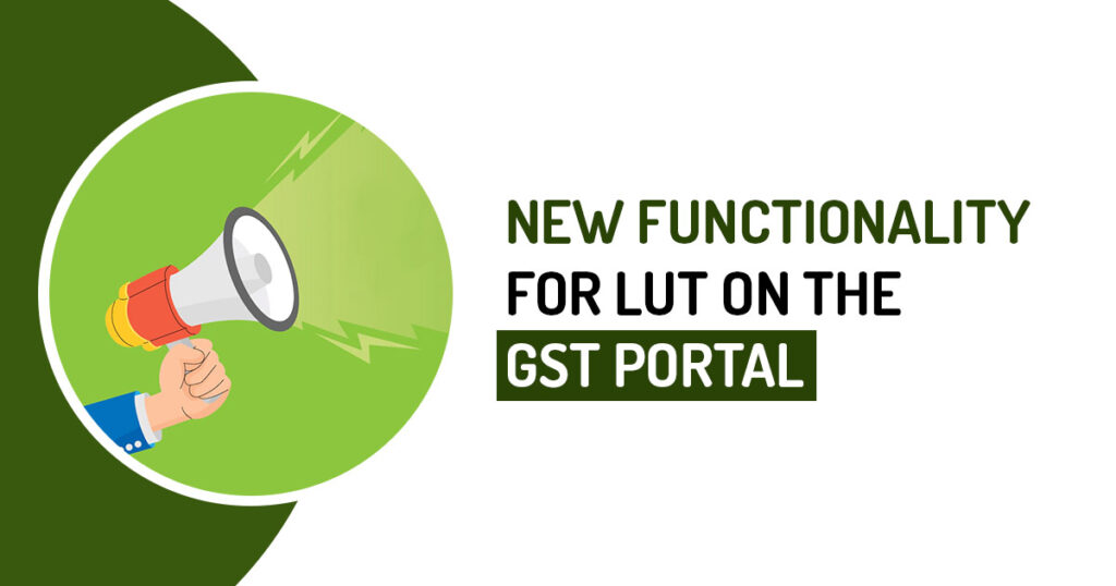 GST lut filing