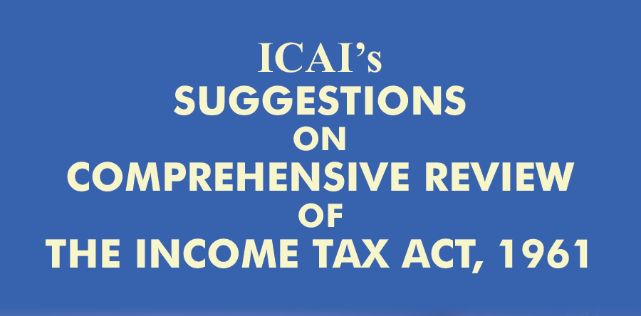 ICAI Suggestion to CBDT